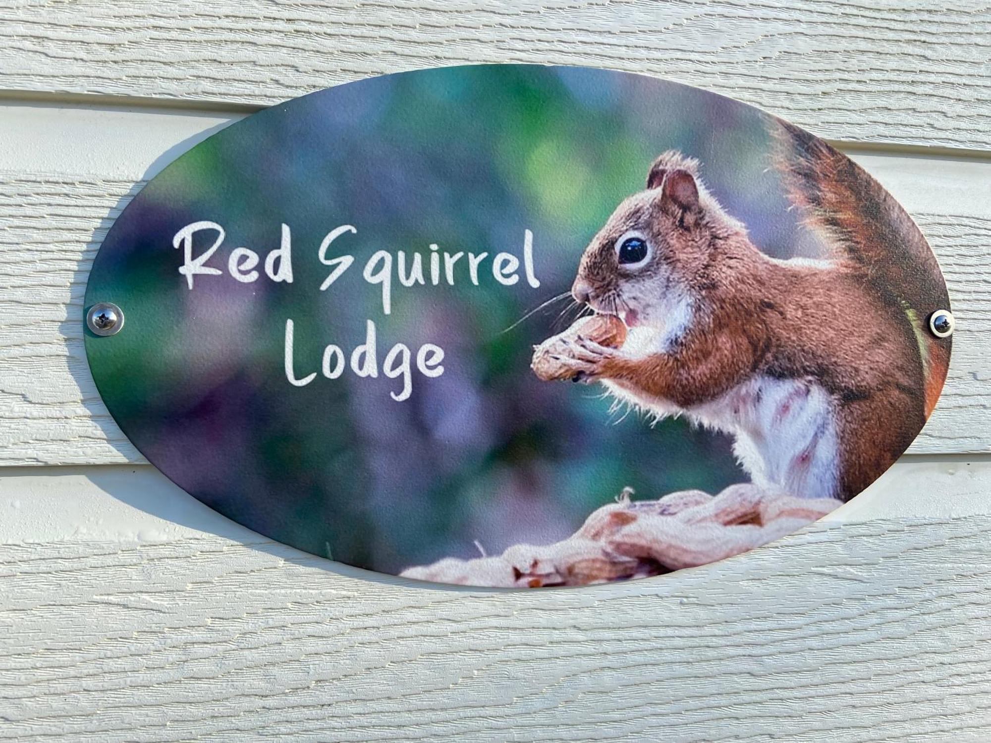 Red Squirrel Lodge Sandown Kültér fotó